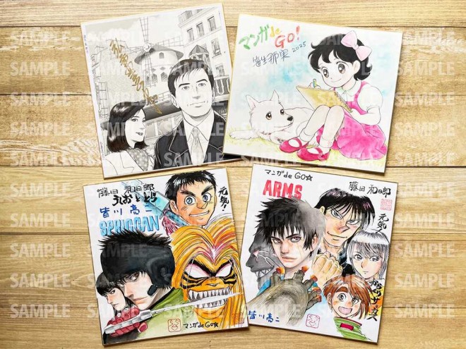 Manga Artist's Autographed Art